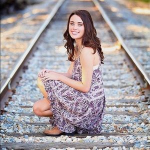 Free People Purple Dress